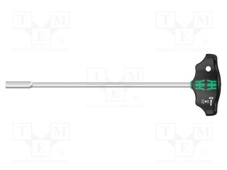 Screwdriver; hex socket; Blade length: 230mm; Overall len: 268mm
