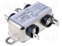 Filter: anti-interference; 250VAC; Cx: 100nF; Cy: 3.3nF; 3.7mH