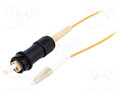 Connector: fiber optic; patchcord; PIN: 1; bayonet; Buccaneer 4000