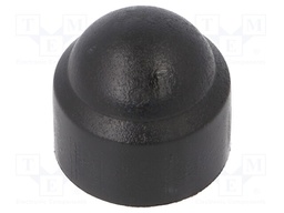 Protection cover; M4; polyetylene; Colour: black