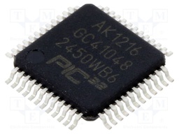 IC: PIC microcontroller; 128kB; 200MHz; 3÷3.6VDC; SMD; TQFP48