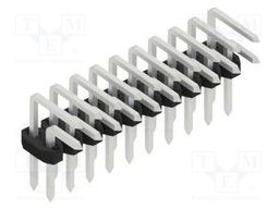 Connector: pin strips; pin header; male; PIN: 20; 2mm; THT; 2x10