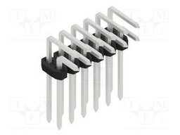 Connector: pin strips; pin header; male; PIN: 12; 2mm; THT; 2x6; 100V