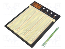 Board: universal; prototyping,solderless; W: 195mm; L: 240mm