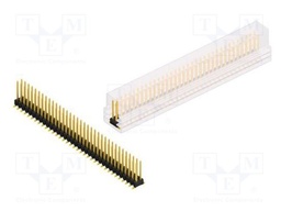 Connector: pin strips; pin header; male; PIN: 70; 2.54mm; SMT; 2x35