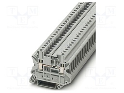 Splice terminal: rail; UT; 500mA; screw terminal; PA; 0.14÷6mm2