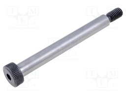 Shoulder screw; Mat: steel; Thread len: 9.5mm; Thread: M5; ISO: 7379