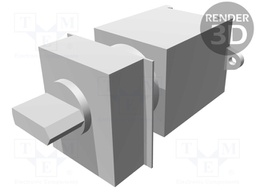 Switch: ammeter cam switch; Stabl.pos: 4; 16A; 0-L1-L2-L3; Pos: 4