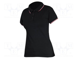 Polo shirt; Size: XL; black; women's; 190g/m2