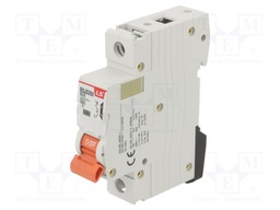 Circuit breaker; 230/400VAC; Inom: 25A; Poles: 1; Charact: B; 6kA
