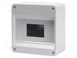 Enclosure: for modular components; IP40; wall mount; white; 40 CD