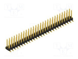 Connector: pin strips; pin header; male; PIN: 54; 2mm; SMT; 2x27