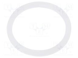 Gasket; polyetylene; D: 1.7mm; Øint: 32mm; Øout: 37.6mm; M32