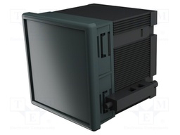 Enclosure: panel; X: 72mm; Y: 72mm; Z: 57mm; ABS + PC,PPO; black