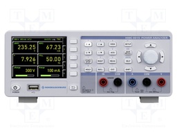 Meter: power analyzer; colour,QVGA TFT 3,5"; Range: 50uW÷12kW