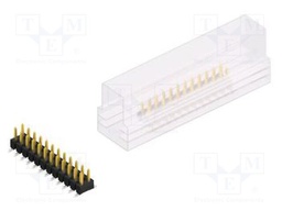 Connector: pin strips; pin header; male; PIN: 24; 2.54mm; SMT; 2x12