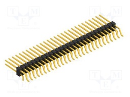 Connector: pin strips; pin header; male; PIN: 56; 2.54mm; SMT,THT