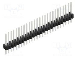 Connector: pin strips; pin header; male; PIN: 26; 1.27mm; THT; 1x26