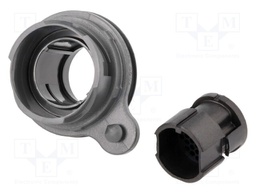 Connector: circular; socket; male; PIN: 32; w/o contacts; UL94V-0