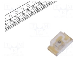 LED; SMD; 0603; yellow green; 11÷16mcd; 1.6x0.8x0.8mm; 100°; 20mA