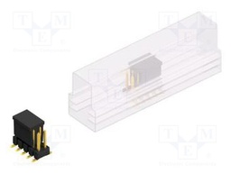 Connector: pin strips; pin header; male; PIN: 10; 2.54mm; SMT; 2x5