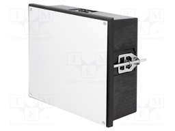 Enclosure: panel; X: 144mm; Y: 144mm; Z: 64mm; black; Series: Uninorm