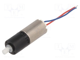 Motor: DC; coreless,with planetary gearbox; 6VDC; 400mA; 2500rpm