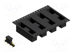 Connector: pin strips; pin header; male; PIN: 7; 2.54mm; SMT; 1x7