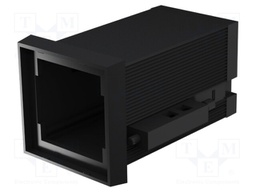 Enclosure: panel; X: 48mm; Y: 48mm; Z: 75mm; ABS + PC,PPO; black