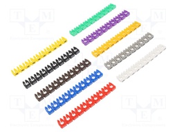 Markers; Marking: 0; 1; 2; 3; 4; 5; 6; 7; 8; 9; 2.8÷4.6mm; PVC