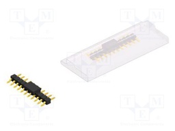Connector: pin strips; pin header; male; PIN: 11; 2.54mm; SMT; 1x11