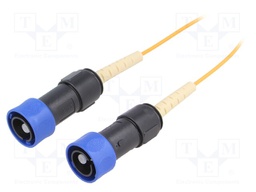 Connector: fiber optic; patchcord; PIN: 1; bayonet; Buccaneer 4000