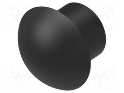Stopper; polyamide; black; L: 15.8mm; -20÷100°C; Entrelec; Size: 32