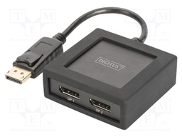 Splitter; DisplayPort 1.2a,HDCP 1.3; black