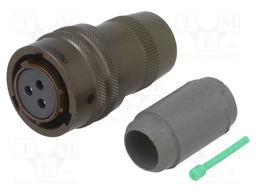 Connector: circular; PT; plug; female; PIN: 3; internal bayonet