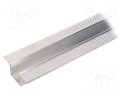 Profiles for LED modules; recessed; natural; L: 2m; aluminium