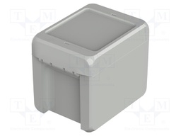 Enclosure: multipurpose; X: 80mm; Y: 113mm; Z: 90mm; BOCUBE; grey