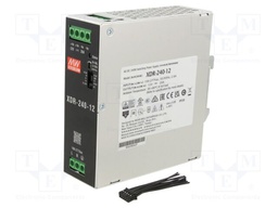 Power supply: switching; for DIN rail mounting; XDR-240