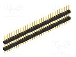 Connector: pin strips; pin header; male; PIN: 29; 2.54mm; THT; 1x29