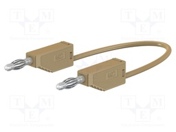 Test lead; 60VDC; 30VAC; 32A; 4mm banana plug-4mm banana plug
