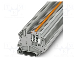 Splice terminal: rail; UT; PA; terminals: 2; W: 6.2mm; H: 57.8mm