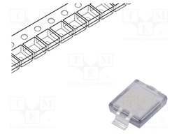 PIN photodiode; SMD; 940nm; 5nA; rectangular; flat; transparent