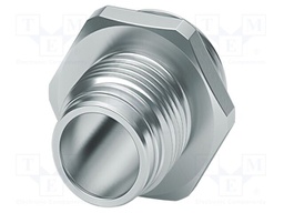 Enclosure for connectors: M12; SMT; nickel plated