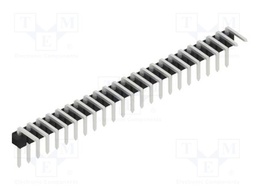 Connector: pin strips; pin header; male; PIN: 23; 2.54mm; THT; 1x23