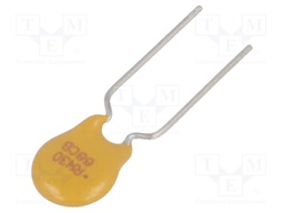 Fuse: PTC polymer; 300mA; Ø0.51x7.6mm