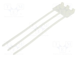 Cable tie; with label