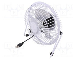Fan: DC; 3W; 5V; Ø: 150mm; Len: 1m; 190x185x100mm; Plug: straight