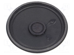 Loudspeaker; miniature; 0.5W; 25Ω; Ø56.7x13.8mm; 200÷10000Hz