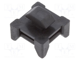 Holder; for cable ties,for profiles; Width of the groove: 8mm