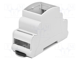 Enclosure: for DIN rail mounting; No.of mod: 2